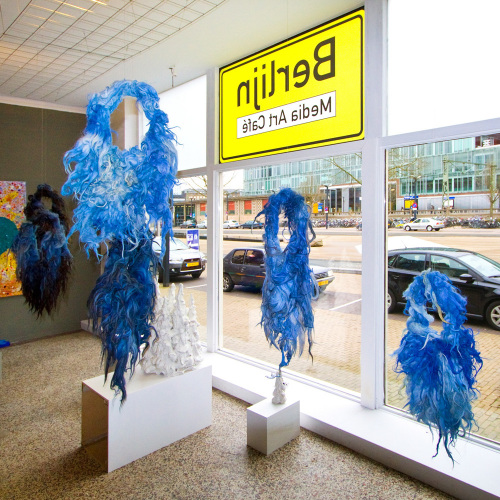 Expositie 'Blauw' in Mac Berlijn Enschede april 2011